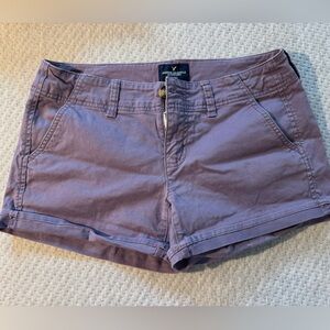 American Eagle Outfitters Lavender Cotton Chino Shorts
